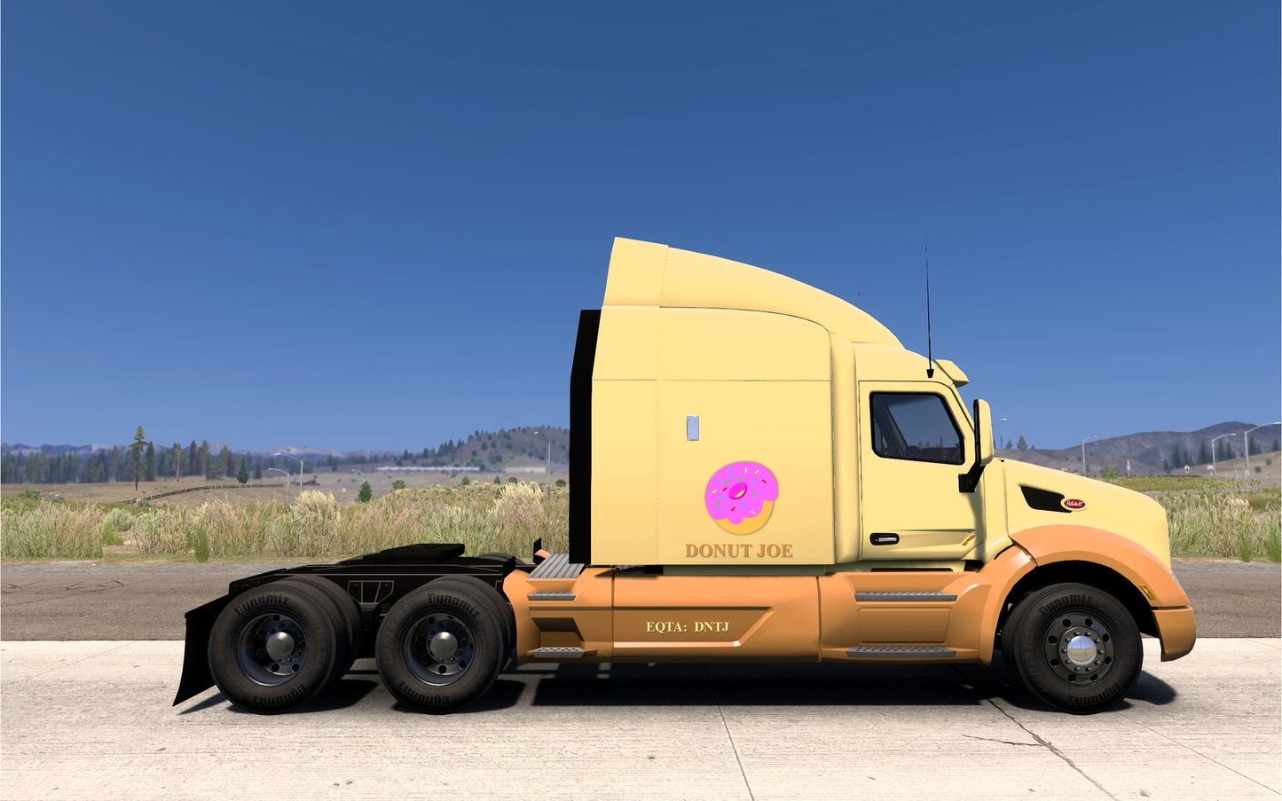 Donut Joe Peterbilt 579 ( Digital Image )