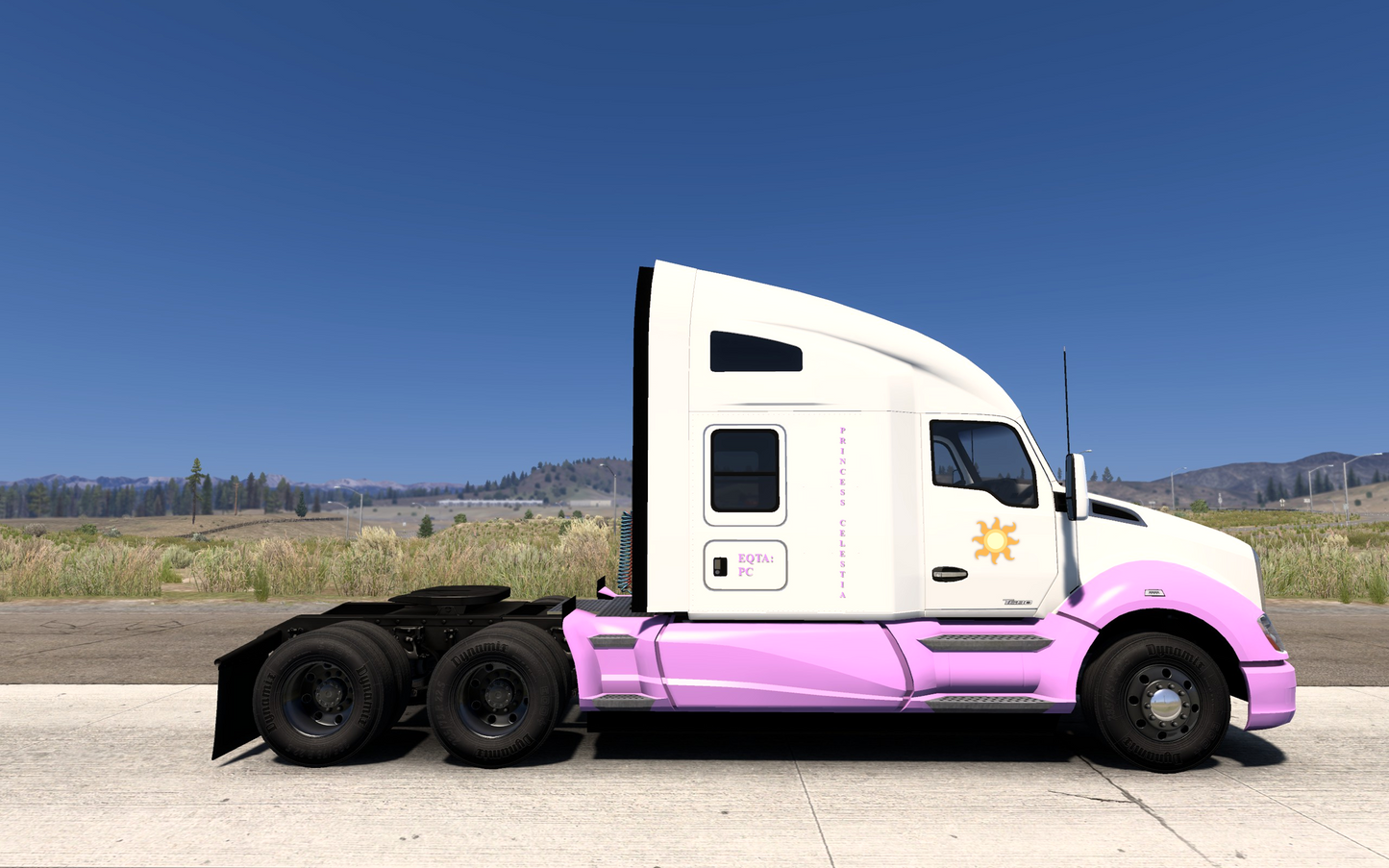 Princess Celestia Kenworth T680 ( Digital Image )