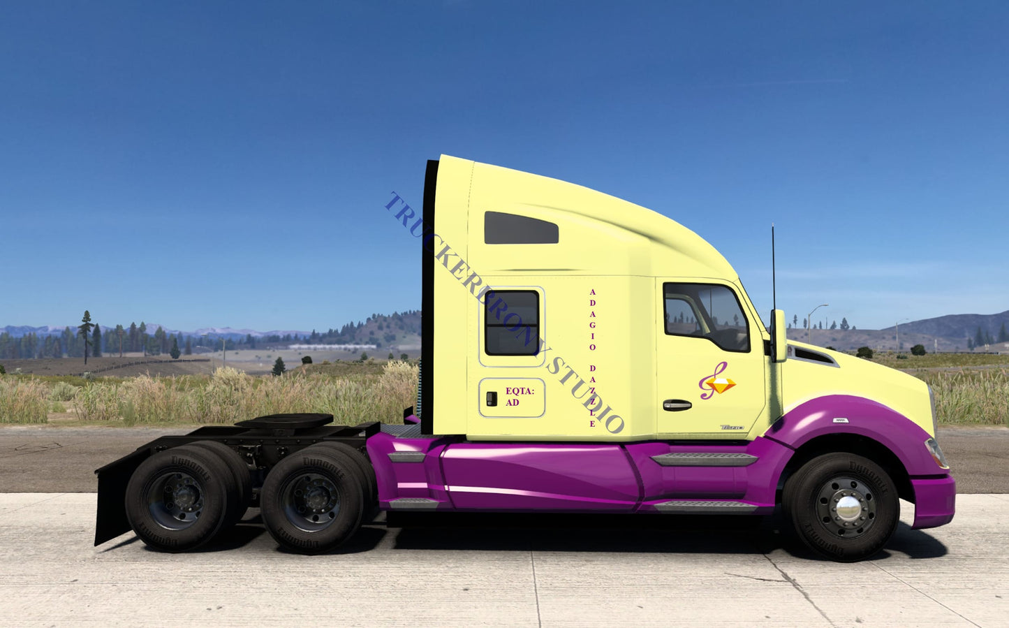 Adagio Dazzle Kenworth T680 (Digital Image)