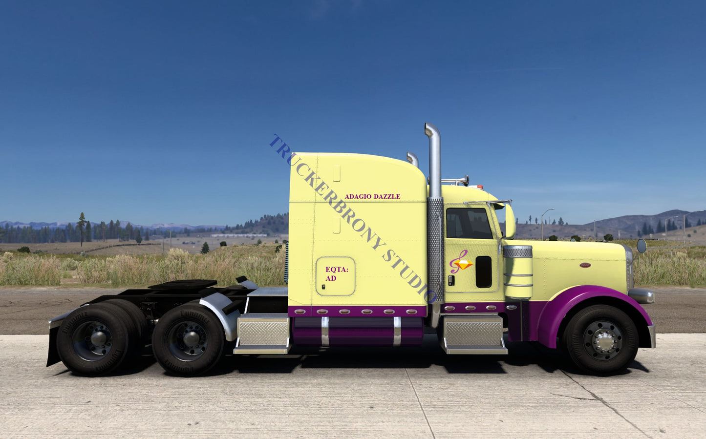 Adagio Dazzle Peterbilt 389 (Digital Image)