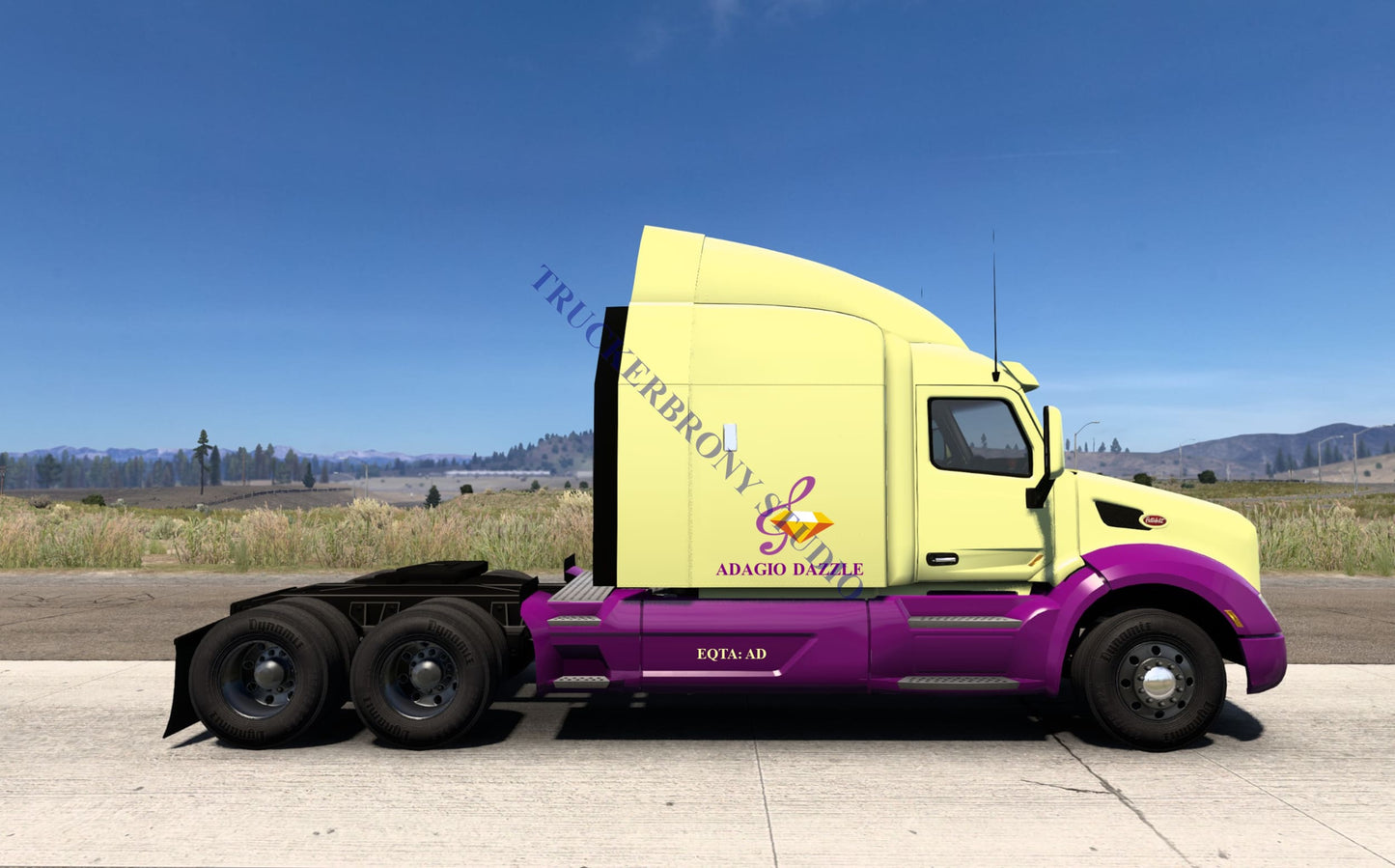 Adagio Dazzle Peterbilt 579 (Digital Image)