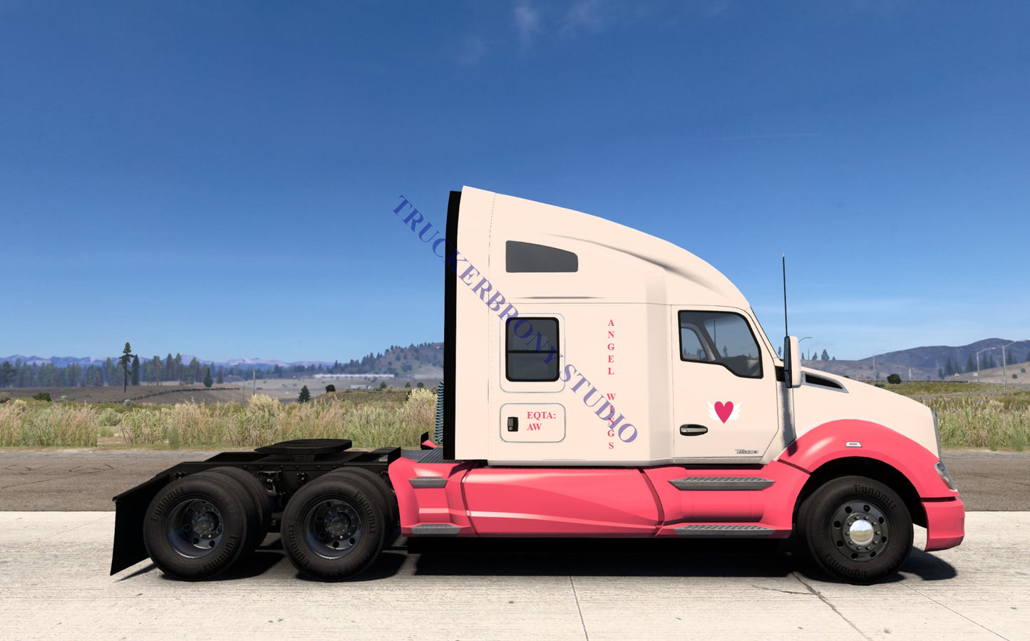 Angel Wings Kenworth T680 (Digital Image)