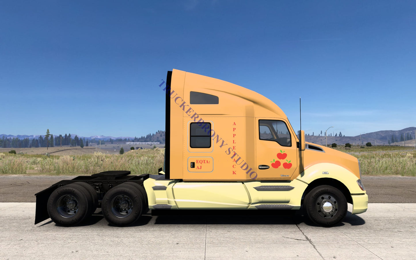 Applejack Kenworth T680 (Digital Image)