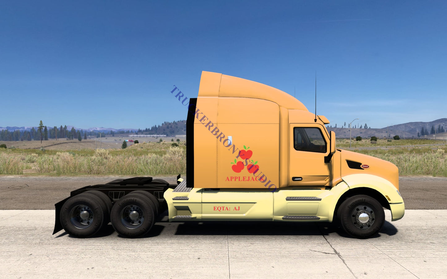 Applejack Peterbilt 579 (Digital Image)