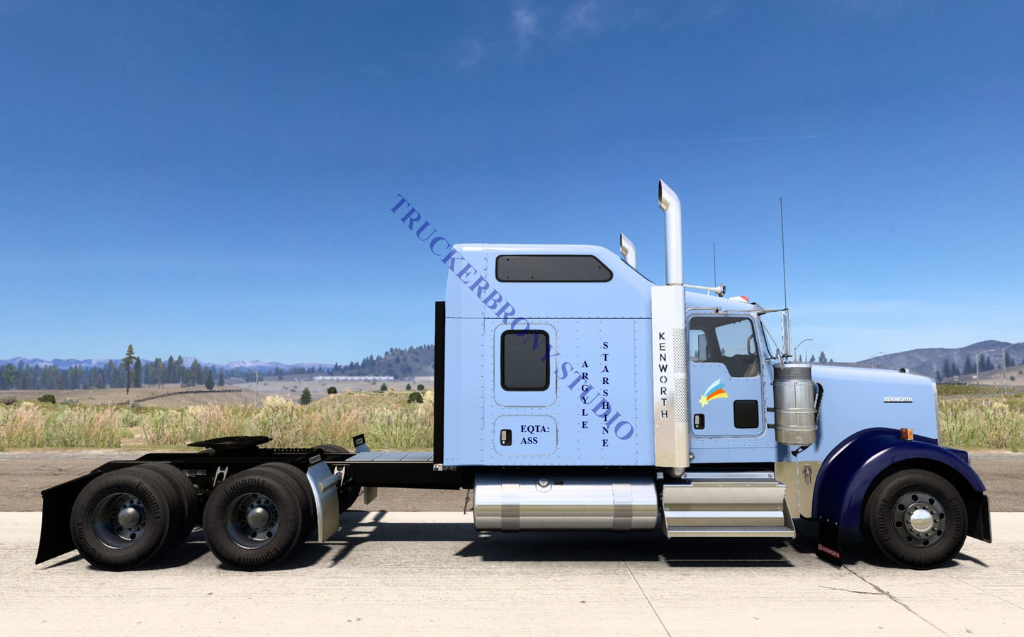 Argyle Starshine Kenworth W9000 (Digital Image)