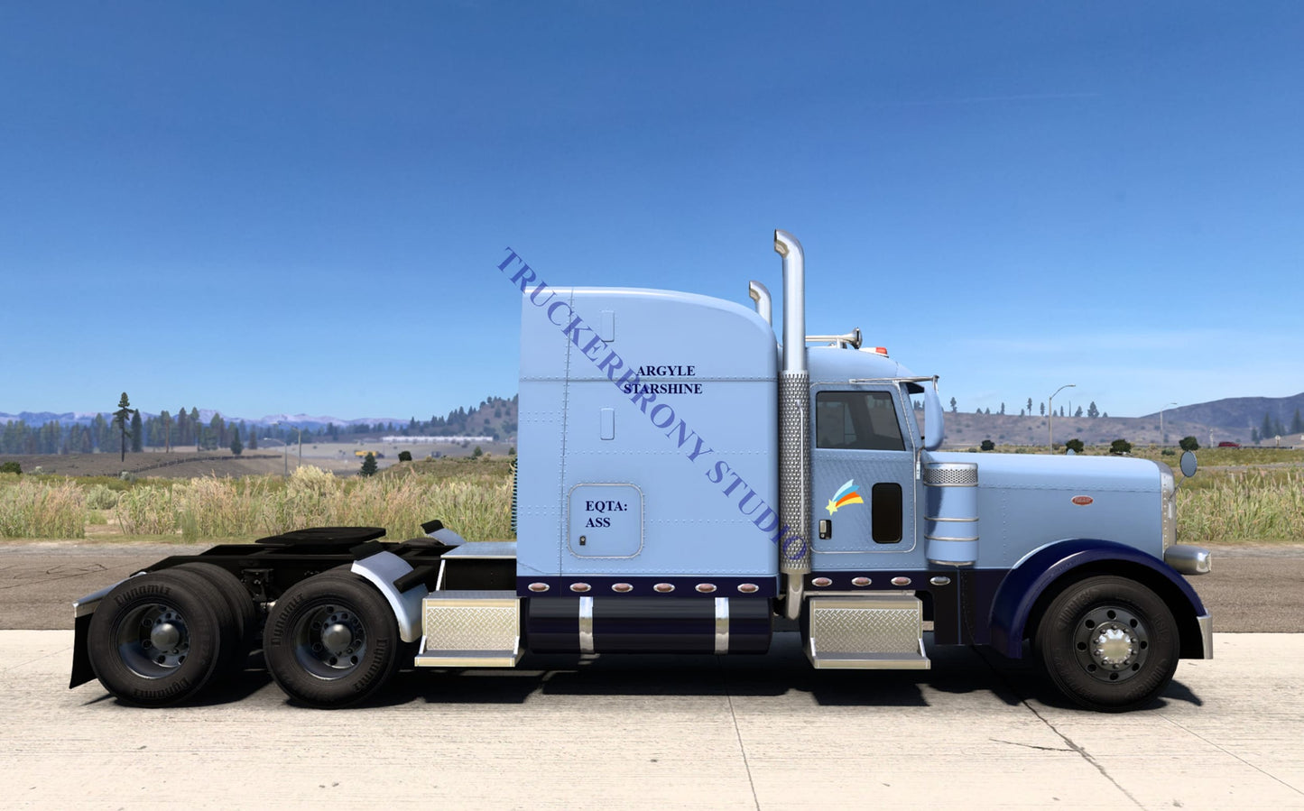 Argyle Starshine Peterbilt 389 (Digital Image)