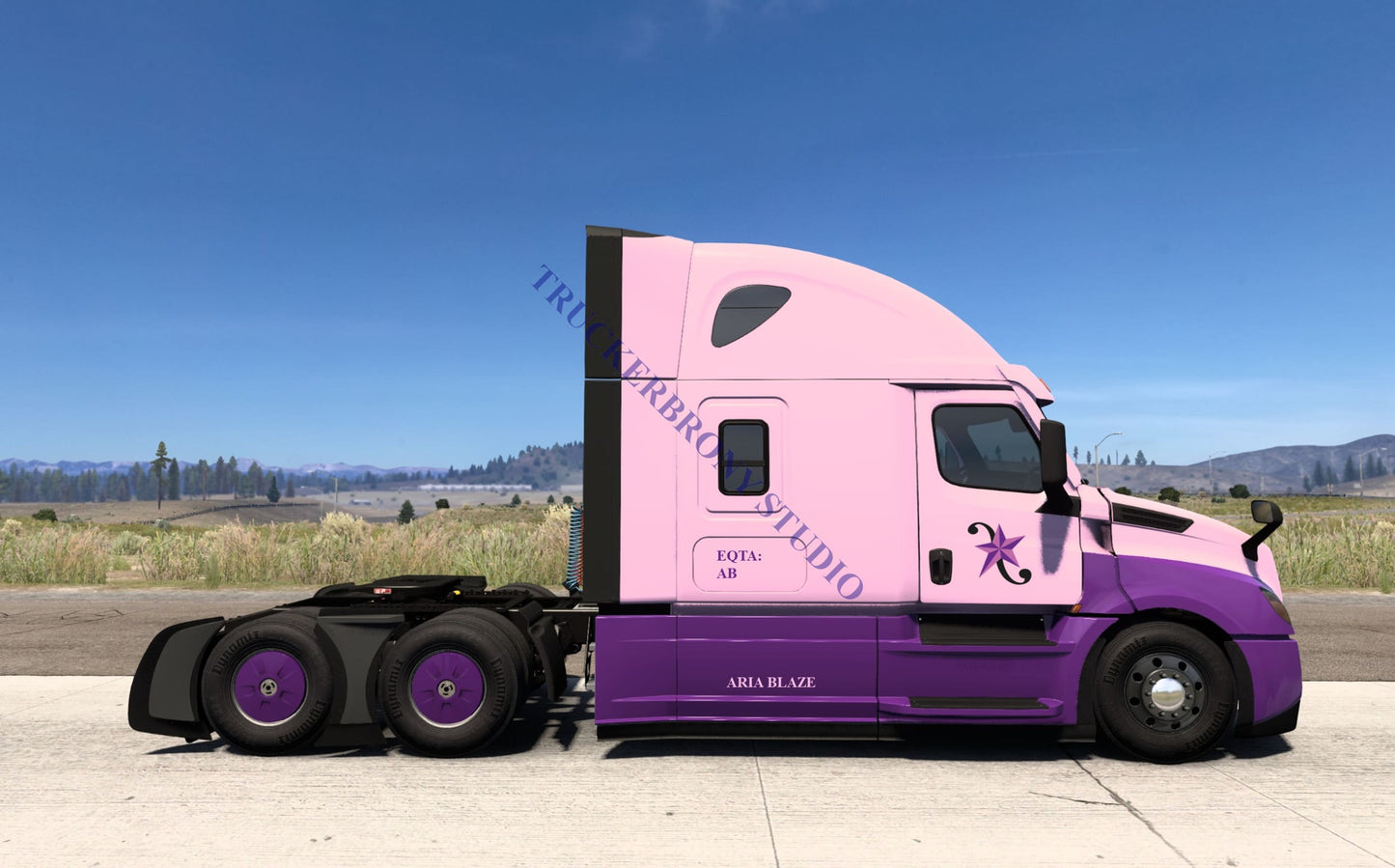 Aria Blaze Freightliner Cascadia (Digital Image)