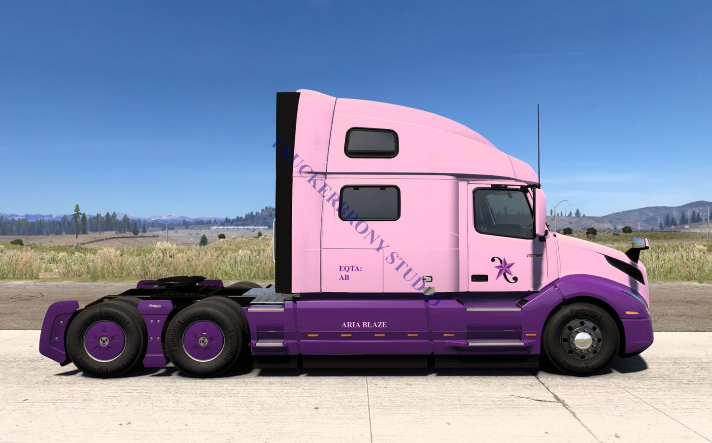 Aria Blaze Volvo Vnl (Digital Image)