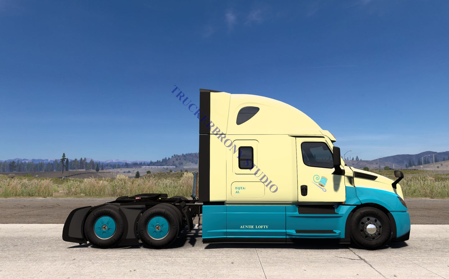 Auntie Lofty Freightliner Cascadia (Digital Image) Digital Image