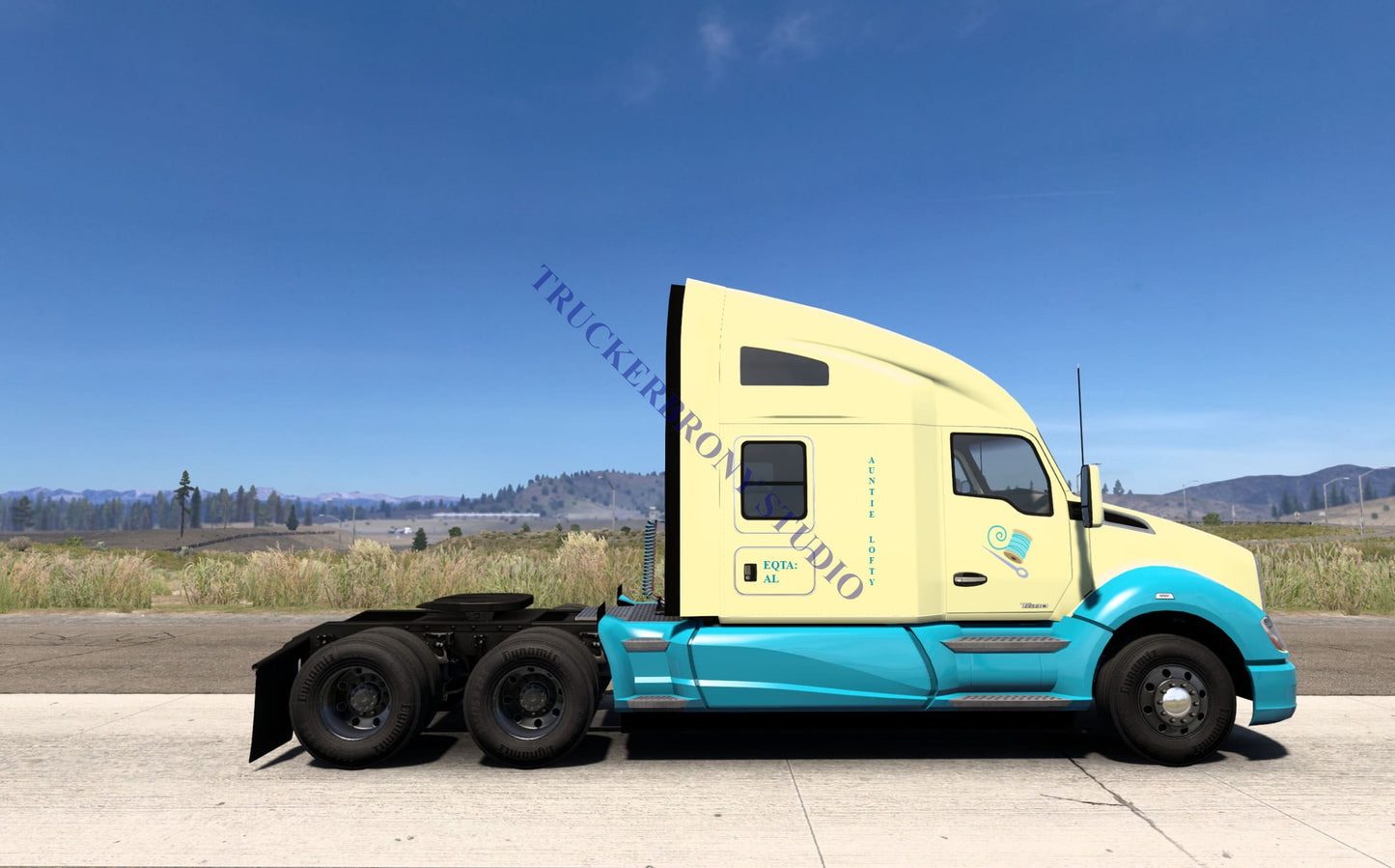 Auntie Lofty Kenworth T680 (Digital Image) Digital Image
