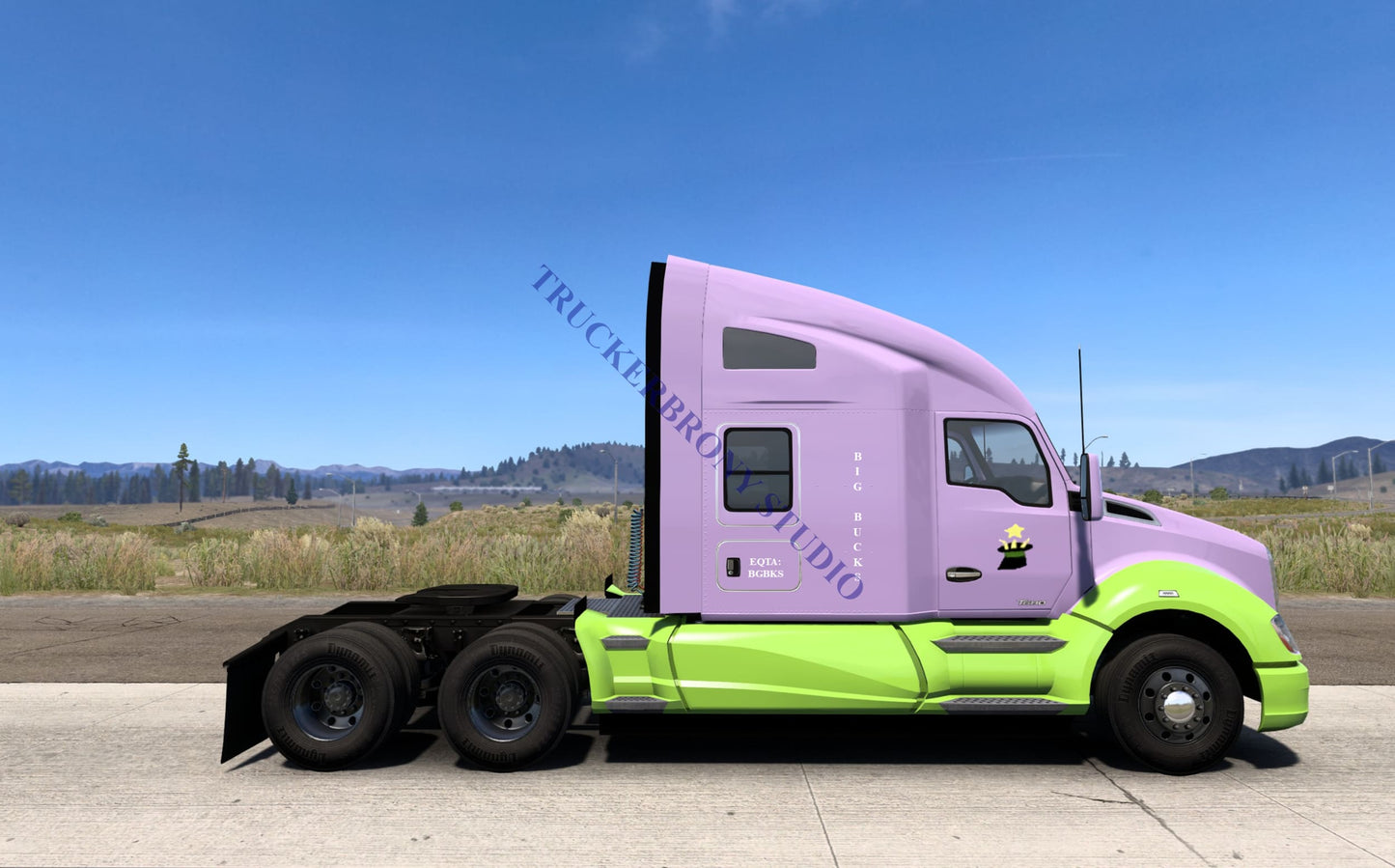 Big Bucks Kenworth T680 (Digital Image) Digital Image