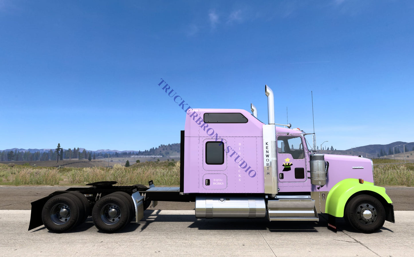 Big Bucks Kenworth W9000 (Digital Image) Digital Image