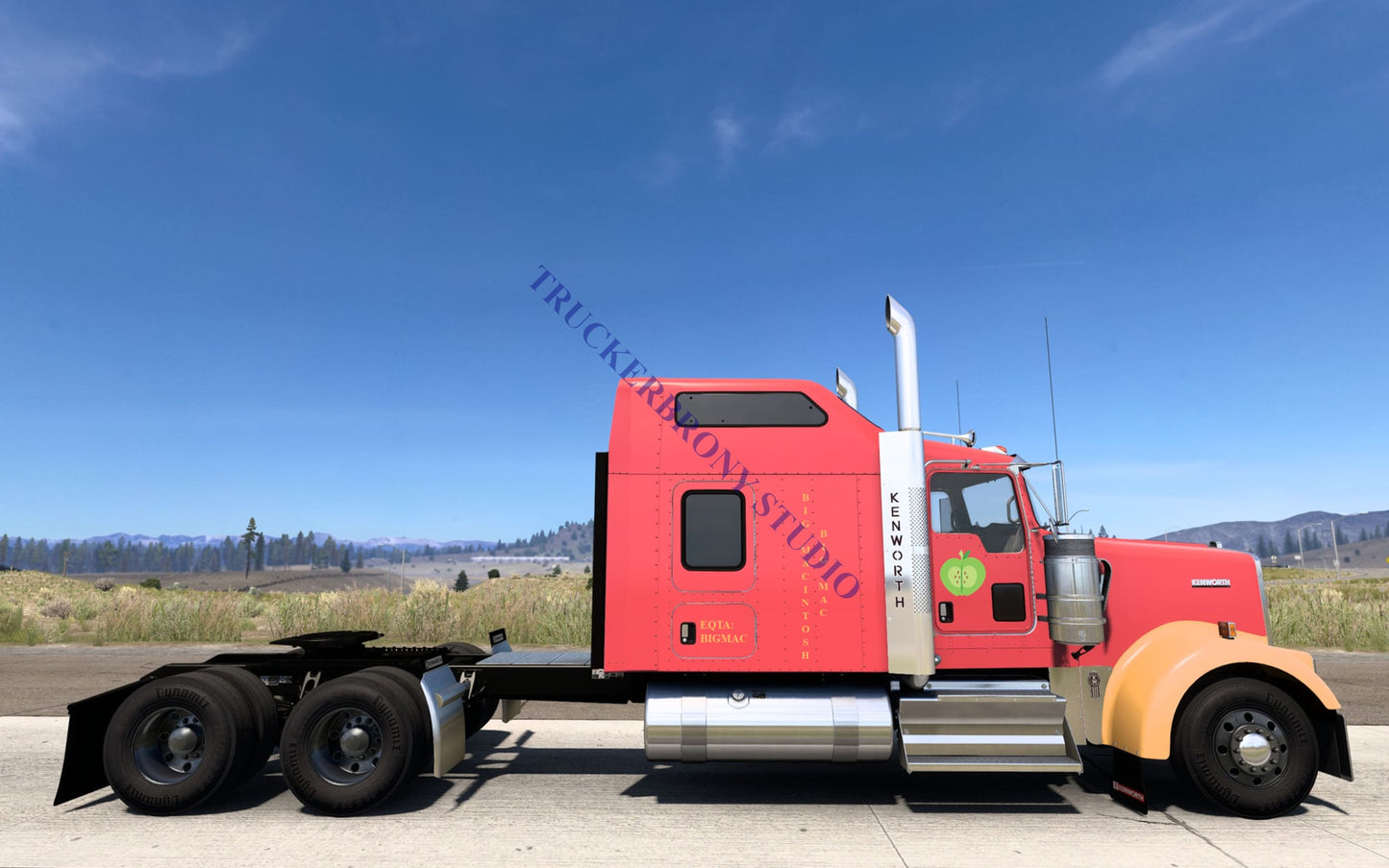 Big Macintosh-Big Mac Kenworth W9000 (Digital Image)
