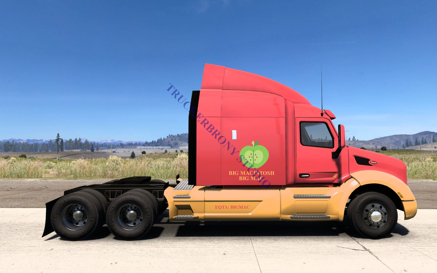 Big Macintosh-Big Mac Peterbilt 579 (Digital Image)