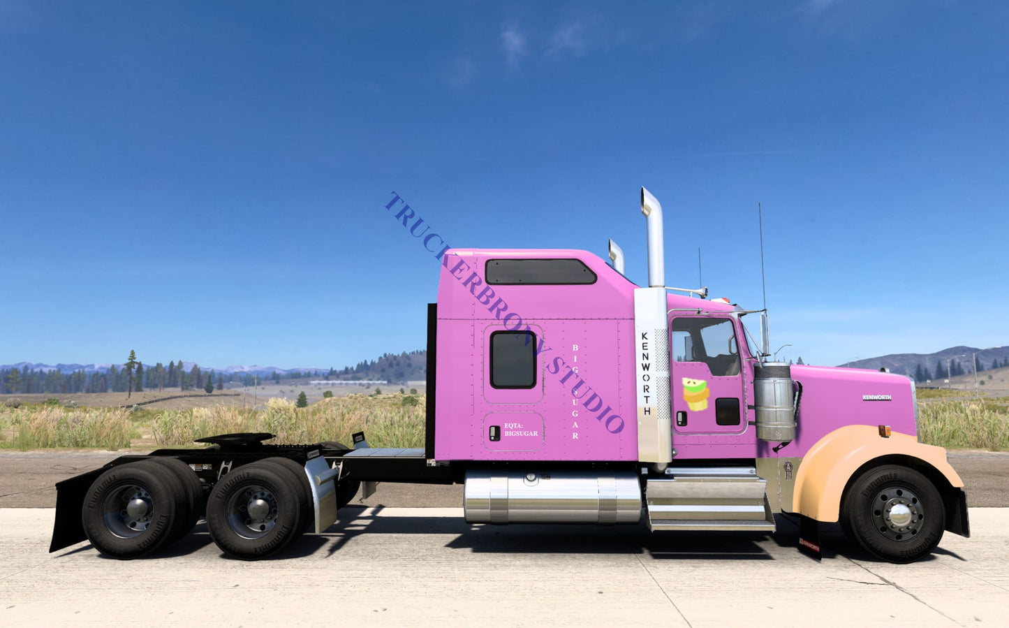 Big Sugar Kenworth W9000 (Digital Image)