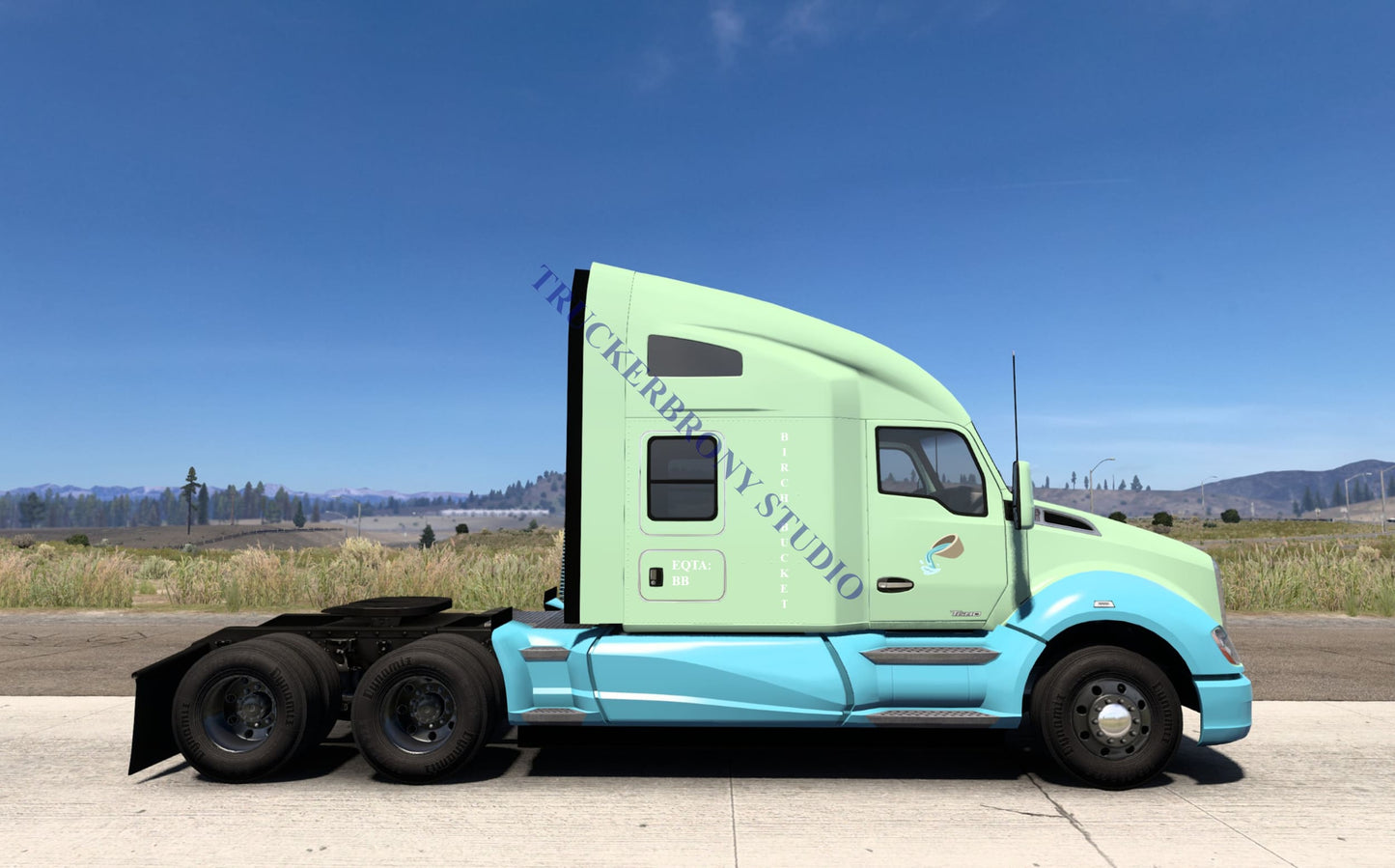 Birch Bucket Kenworth T680 (Digital Image)