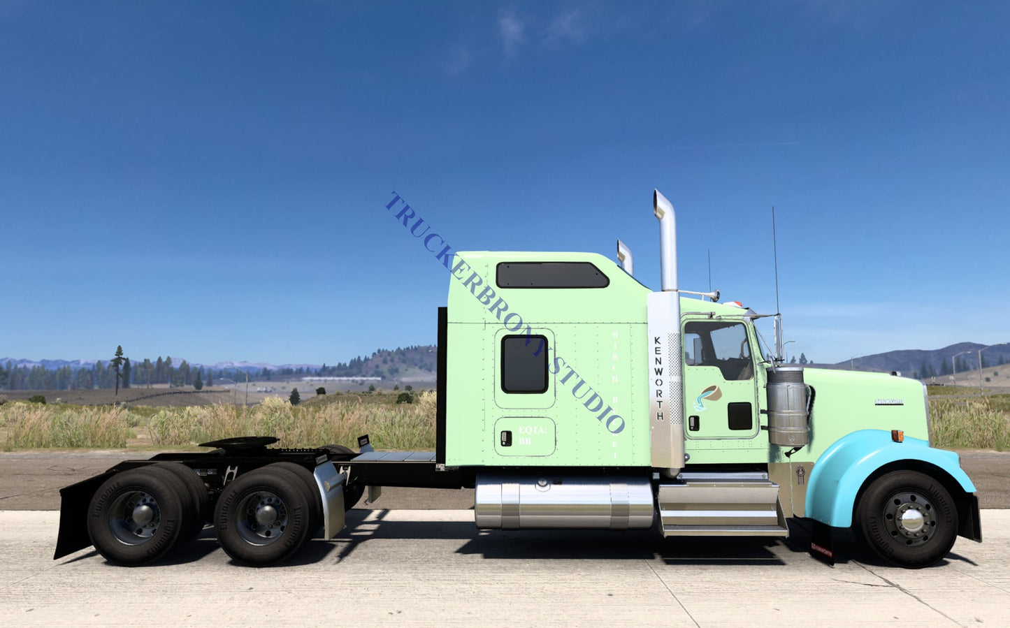 Birch Bucket Kenworth W9000 (Digital Image)