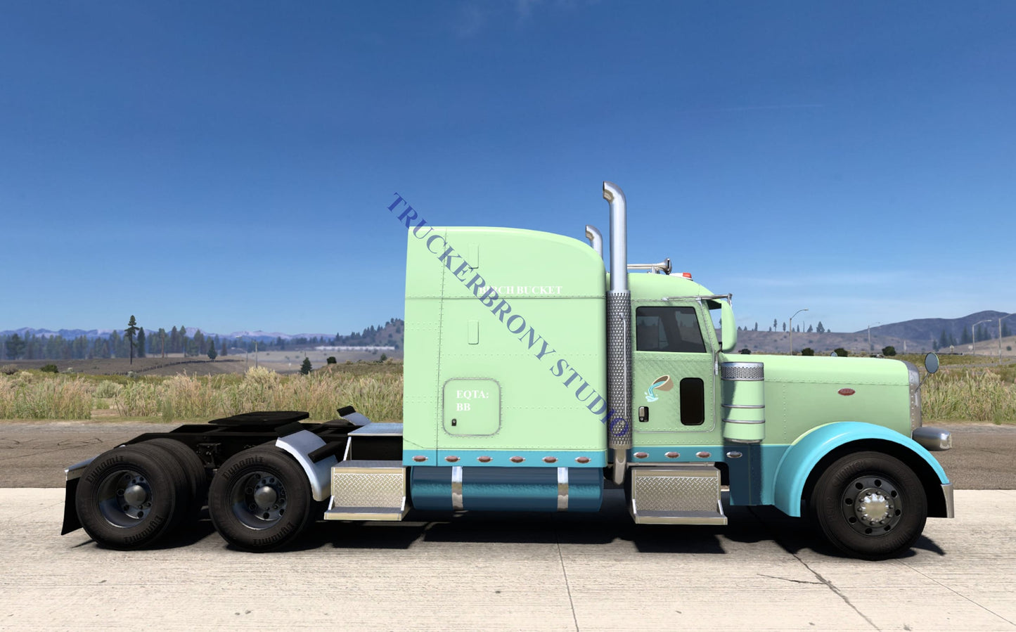 Birch Bucket Peterbilt 389 (Digital Image)