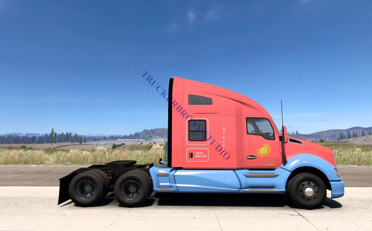 Biscuit Kenworth T680 (Digital Image)