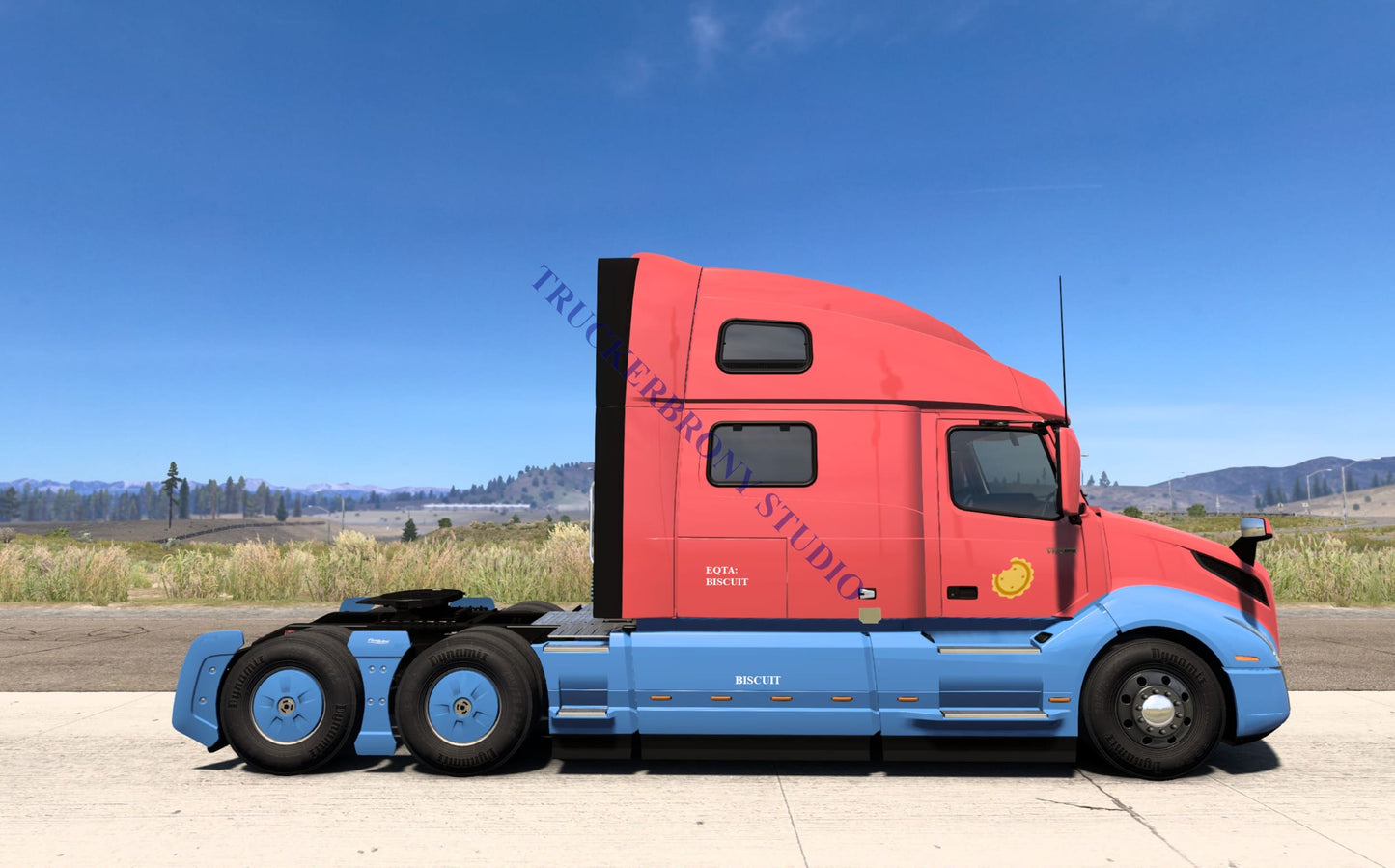 Biscuit Volvo Vnl (Digital Image)