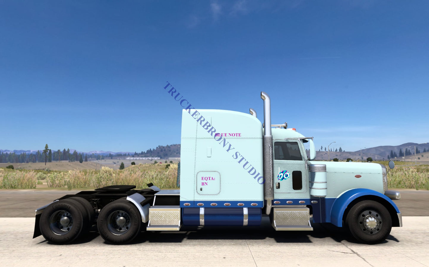 Blue Note Peterbilt 389 (Digital Image)
