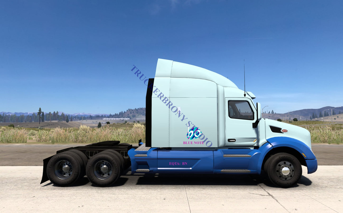 Blue Note Peterbilt 579 (Digital Image)