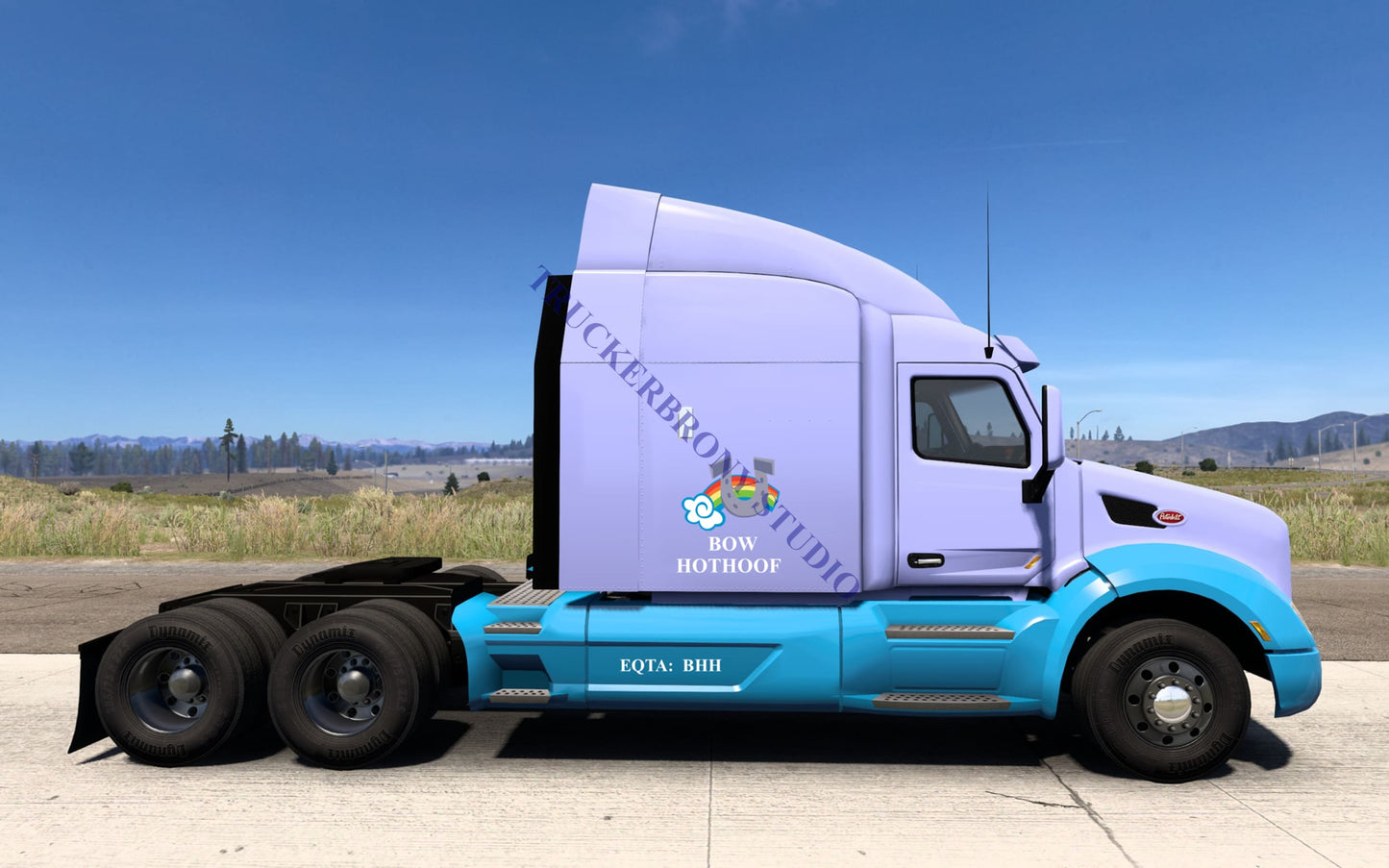 Bow Hothoof Peterbilt 579 (Digital Image)