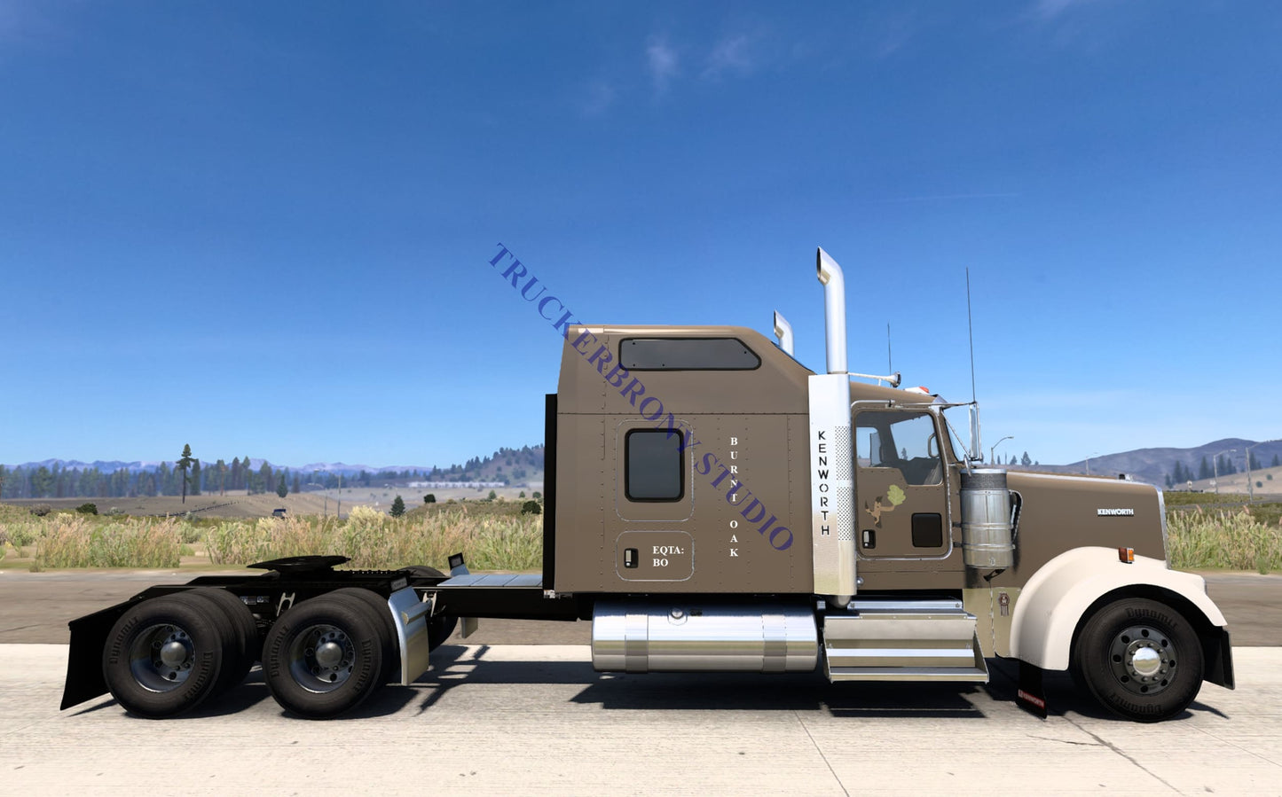 Burnt Oak Kenworth W9000 (Digital Image)