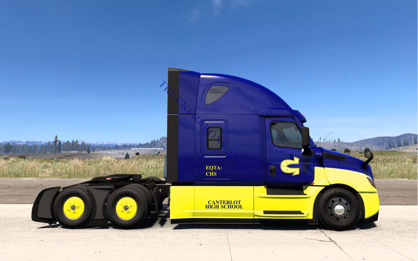 Canterlot High School Freightliner Cascadia (Digital Image)