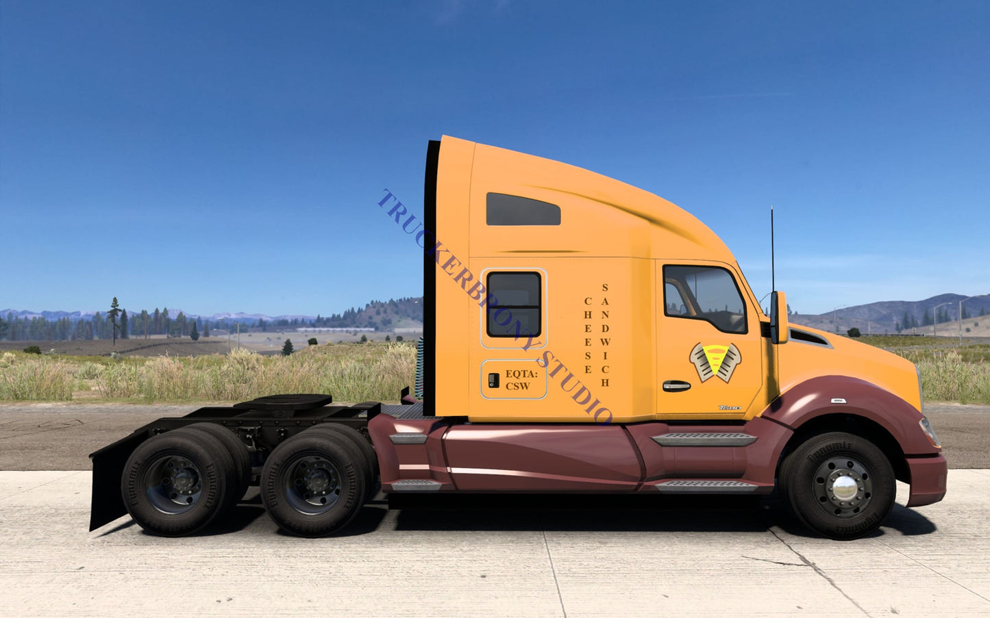 Cheese Sandwich Kenworth T680 (Digital Image)