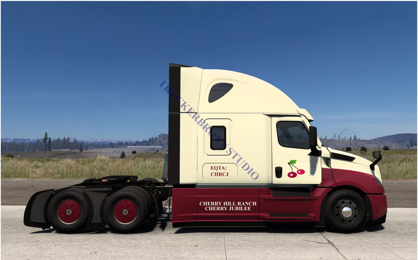 Cherry Jubilee Freightliner Cascadia (Digital Image)