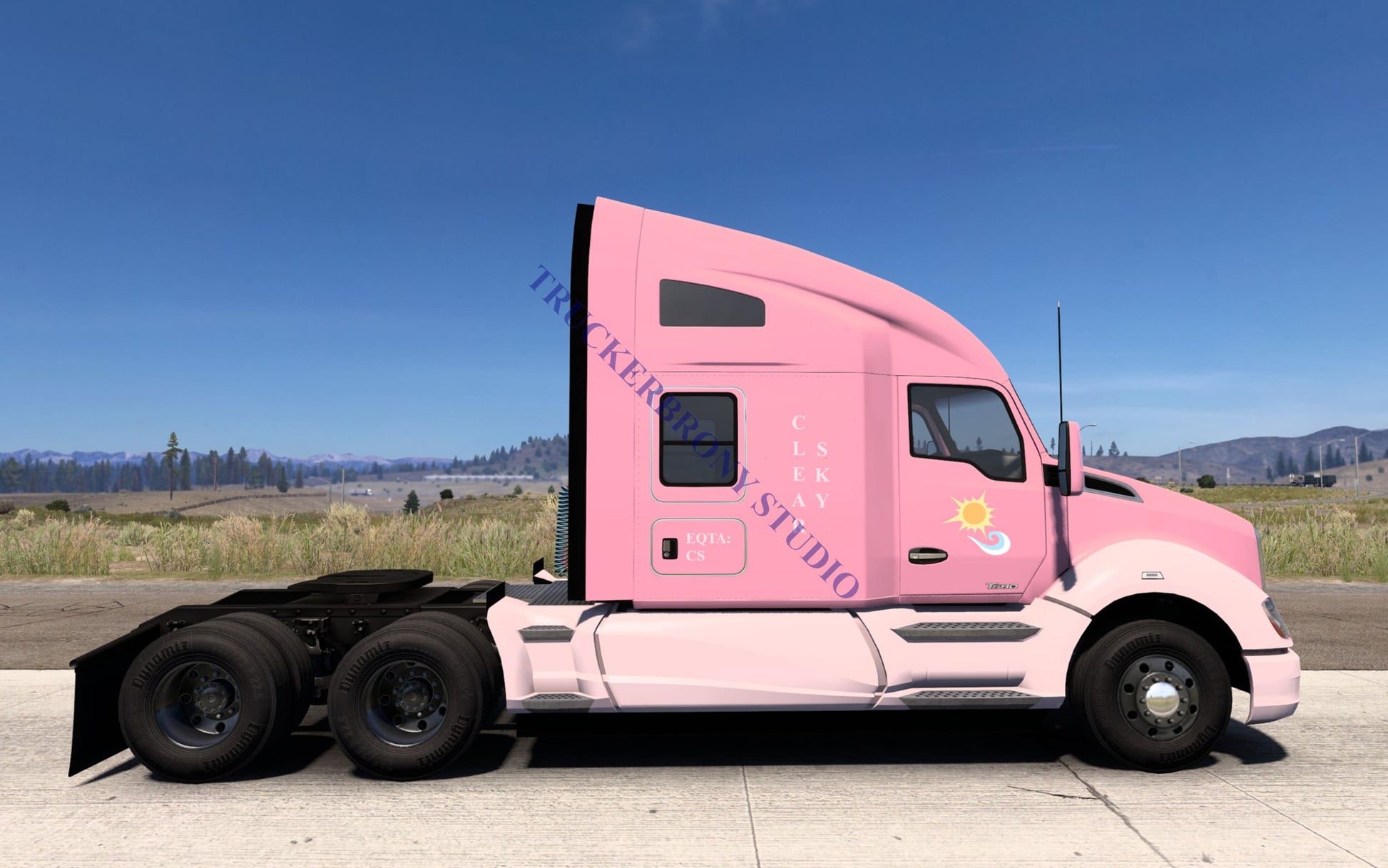 Clear Sky Kenworth T680 (Digital Image)