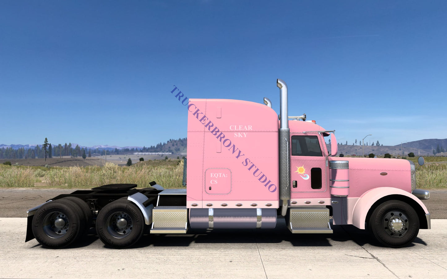 Clear Sky Peterbilt 389 (Digital Image)