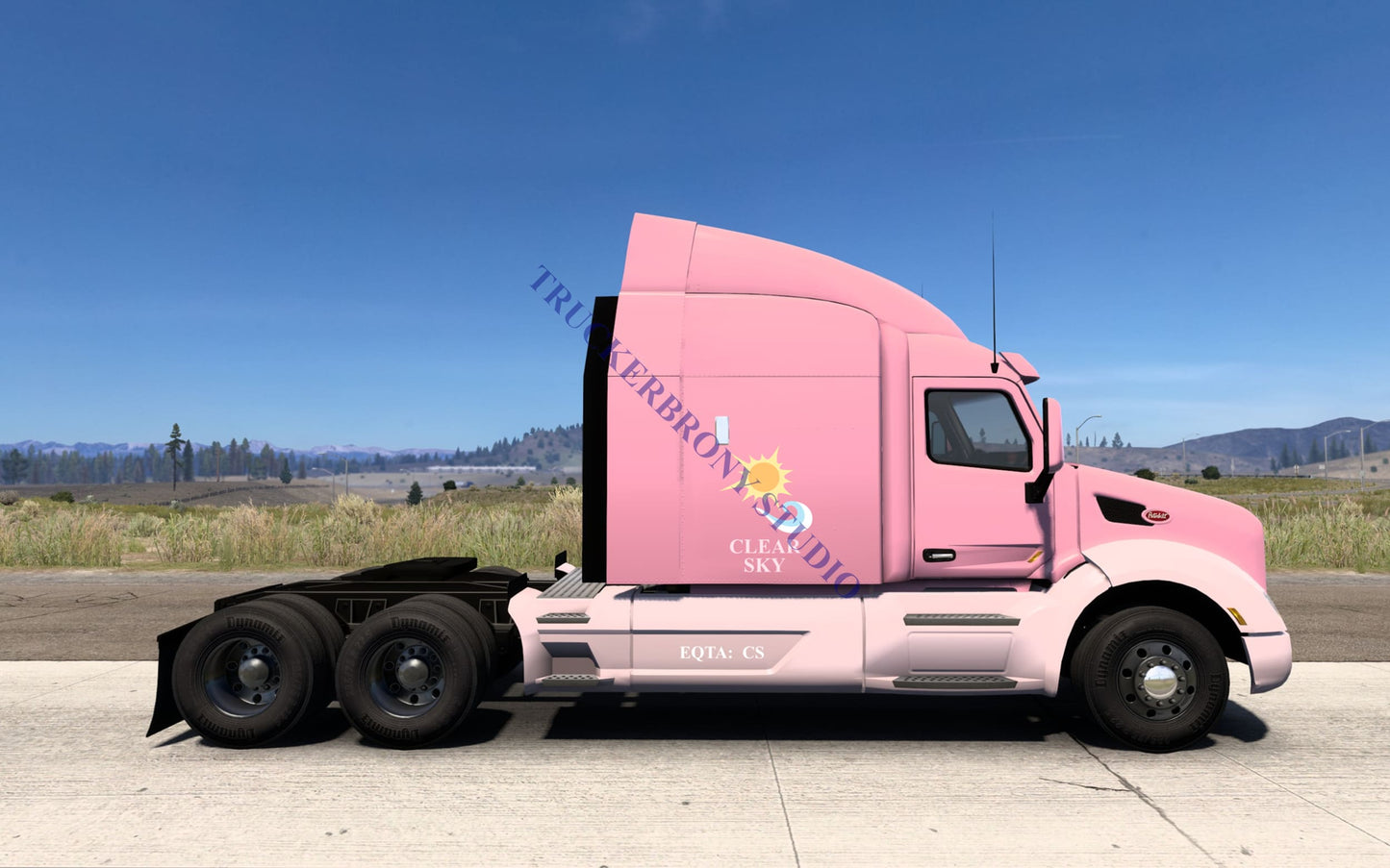 Clear Sky Peterbilt 579 (Digital Image)
