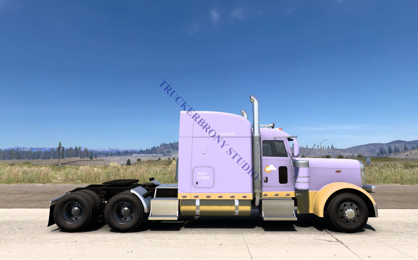 Cloud Kicker Peterbilt 389 (Digital Image) Digital Image