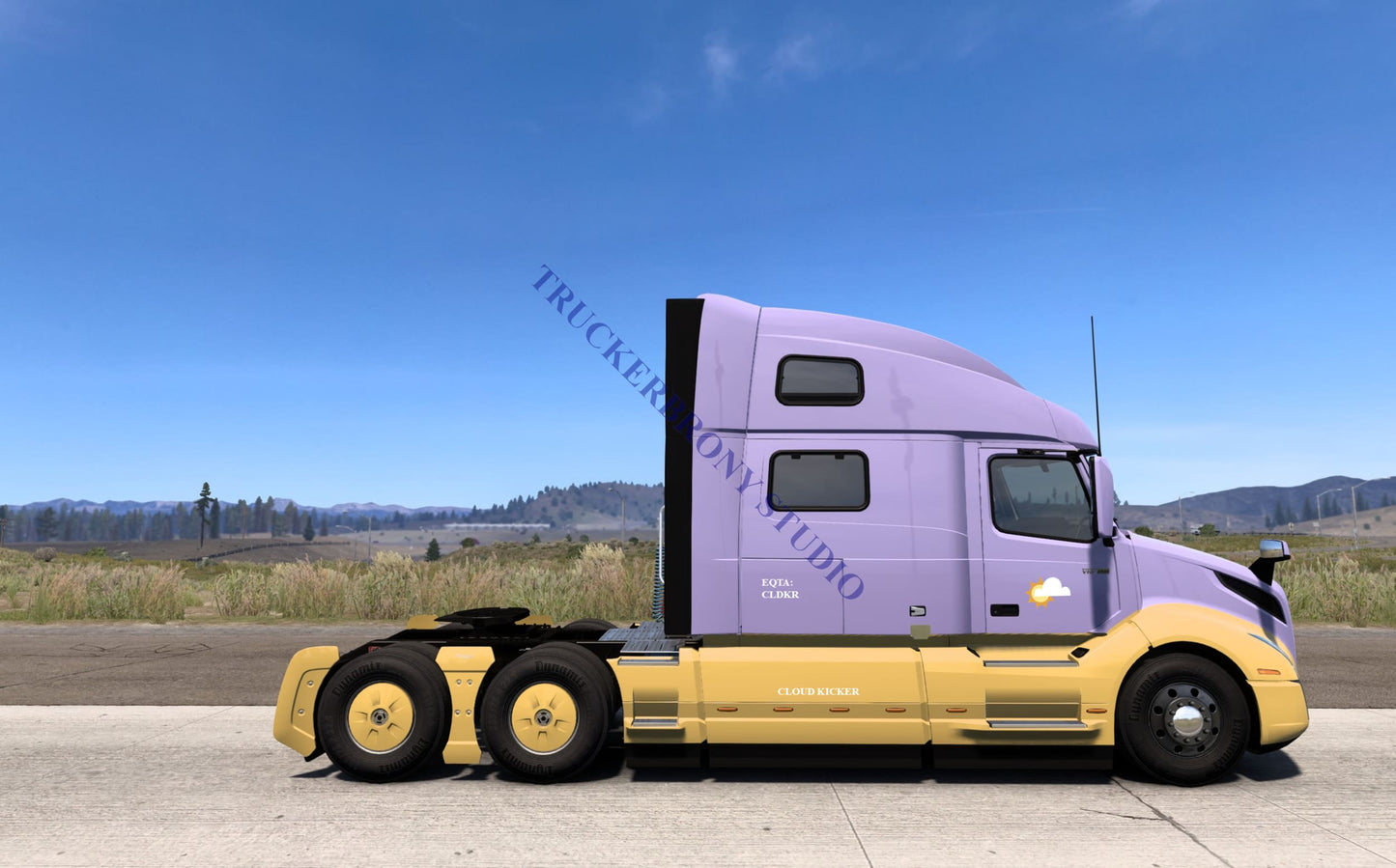 Cloud Kicker Volvo VNL (Digital Image) Digital Image