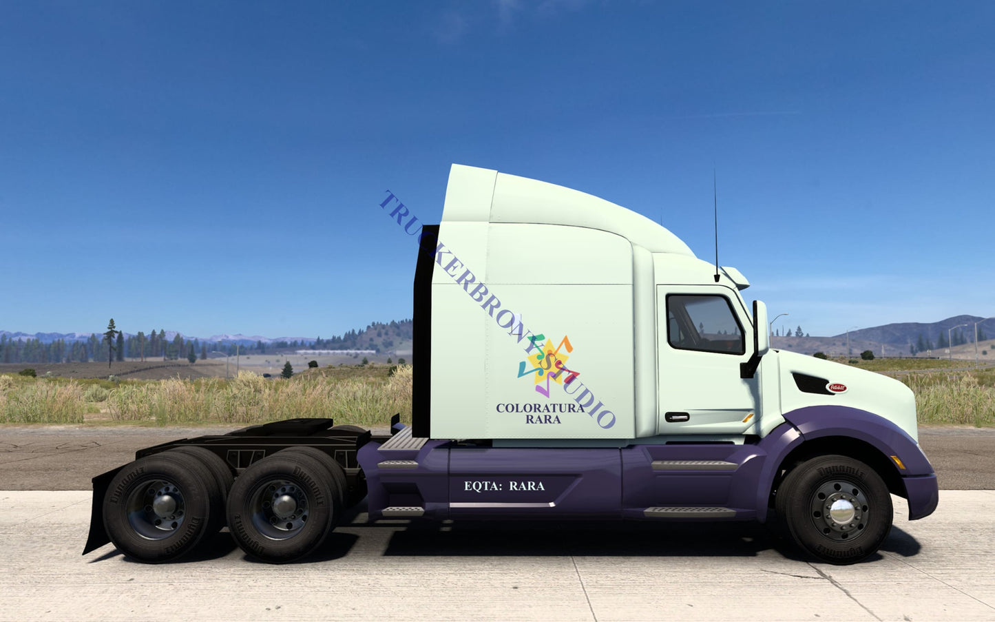 Coloratura-Rara Peterbilt 579 (Digital Image)