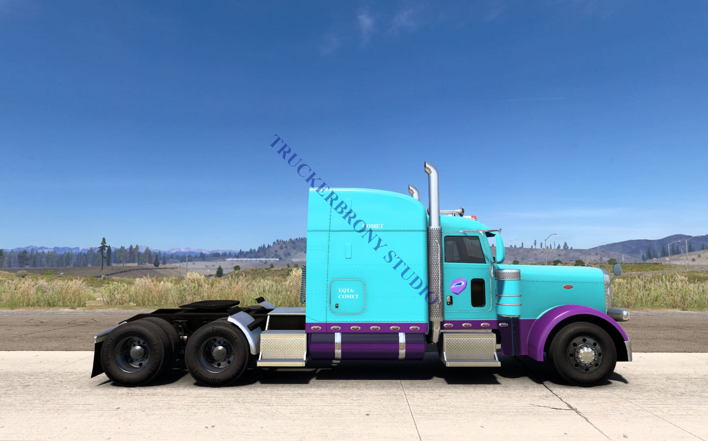Comet Peterbilt 389 (Digital Image)