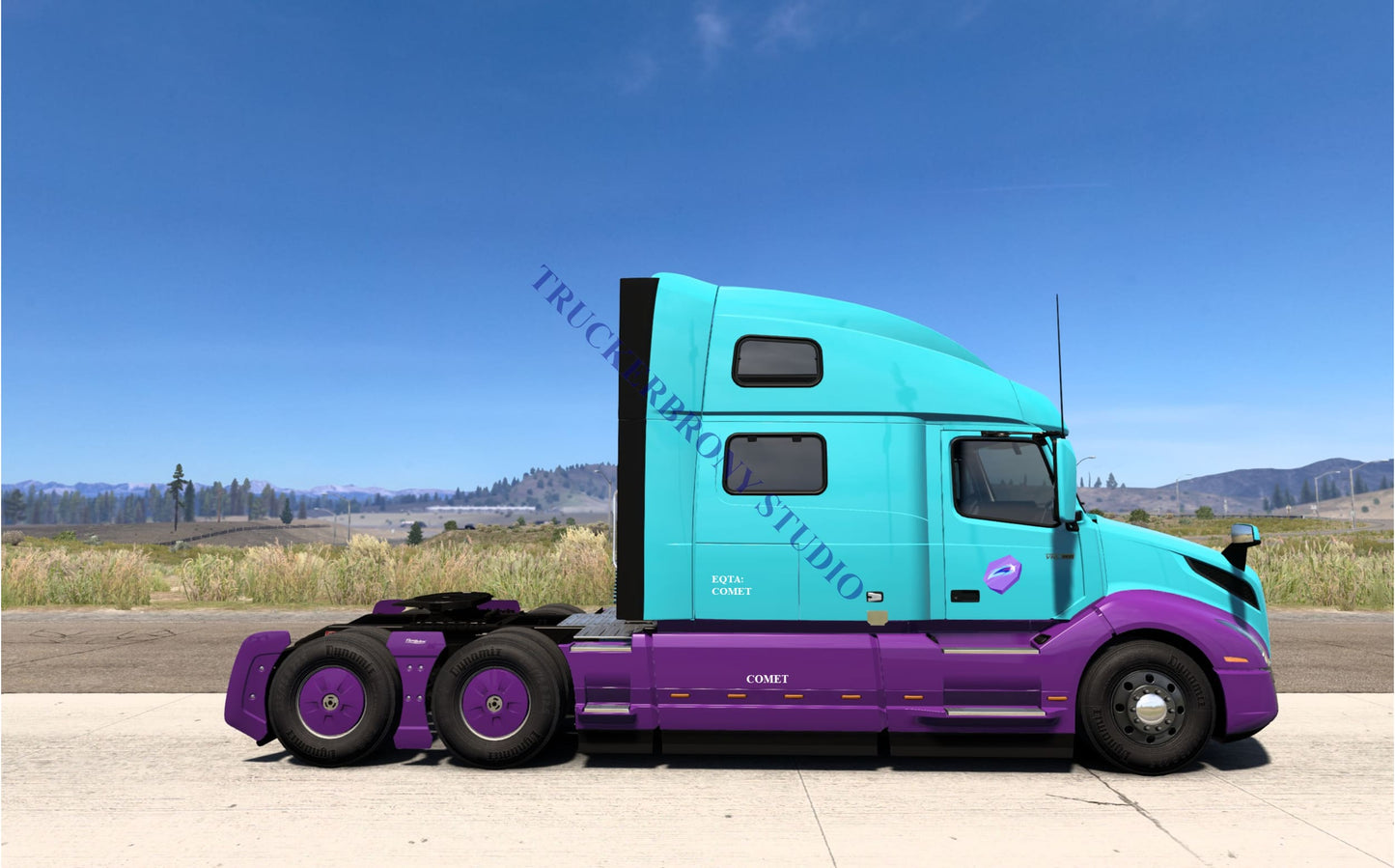 Comet Volvo Vnl (Digital Image)