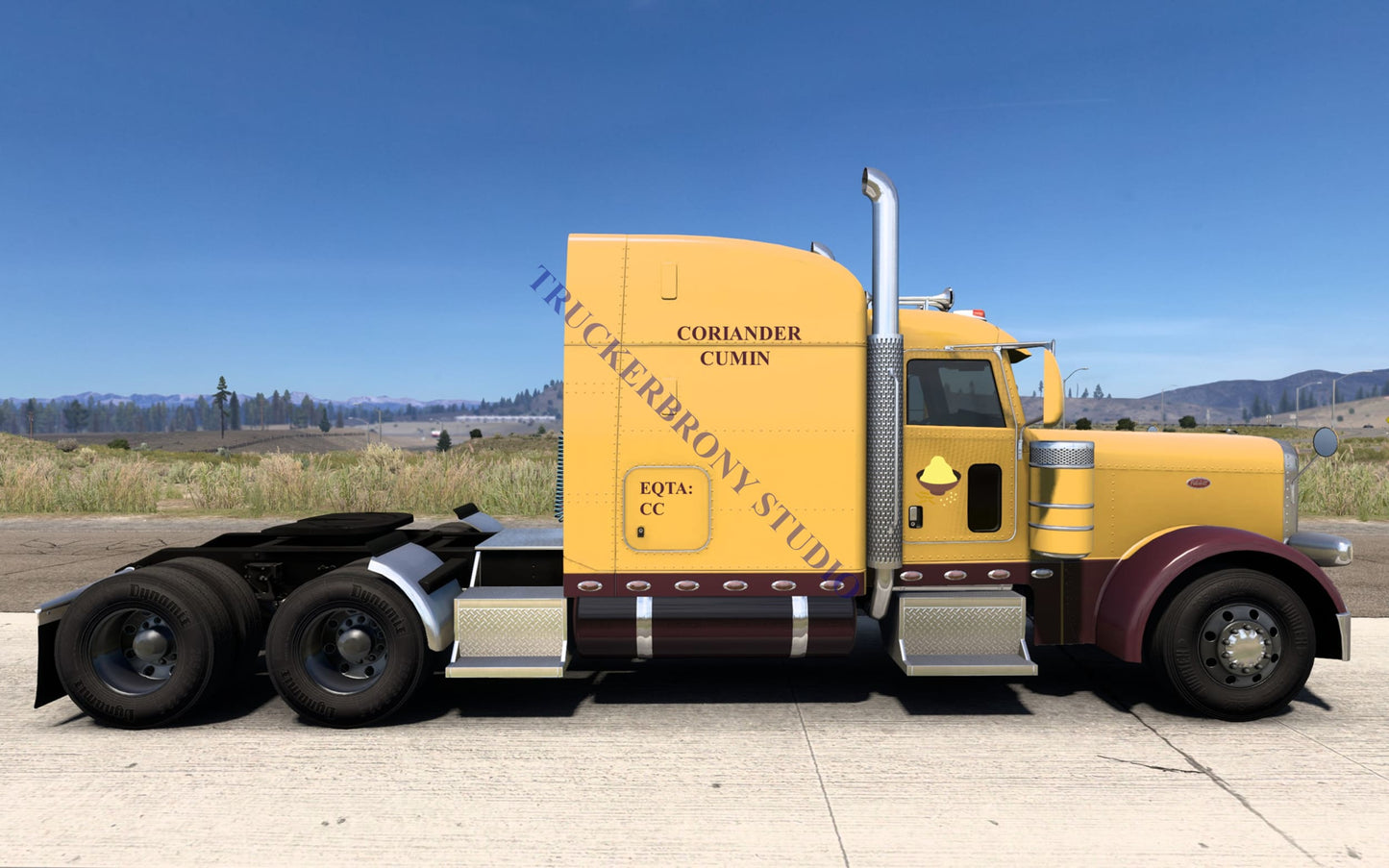 Coriander Cumin Peterbilt 389 (Digital Image)
