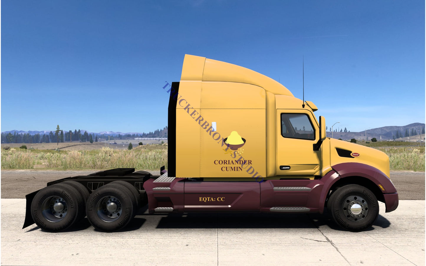 Coriander Cumin Peterbilt 579 (Digital Image)