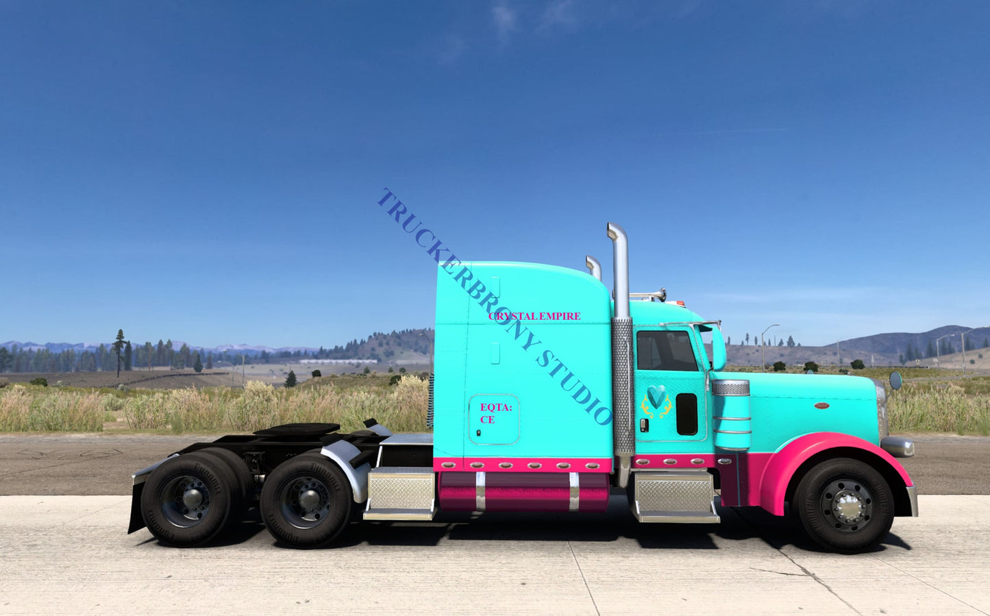 Crystal Empire Peterbilt 389 (Digital Image)