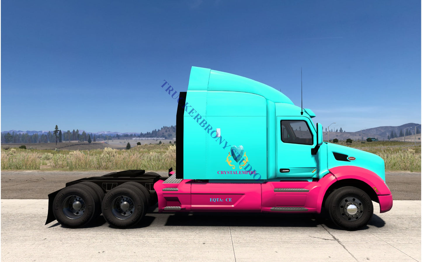 Crystal Empire Peterbilt 579 (Digital Image)