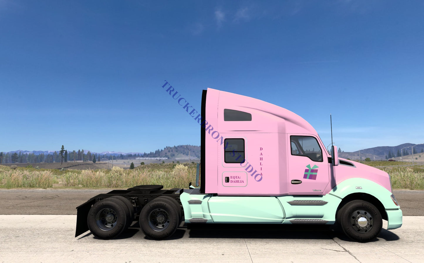Dahlia Kenworth T680 (Digital Image)