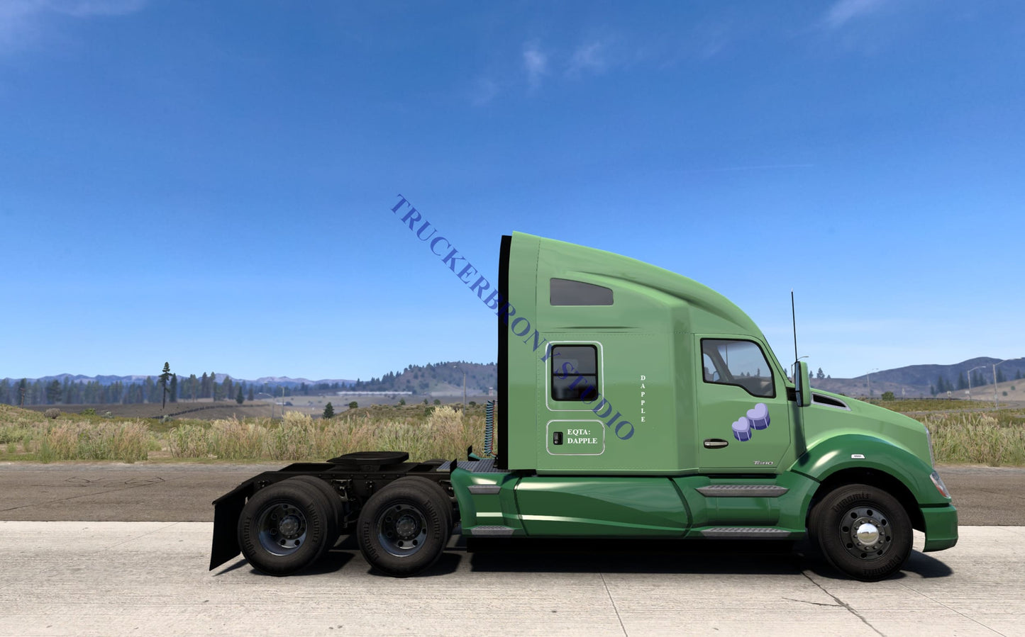 Dapple Kenworth T680 (Digital Image) Digital Image