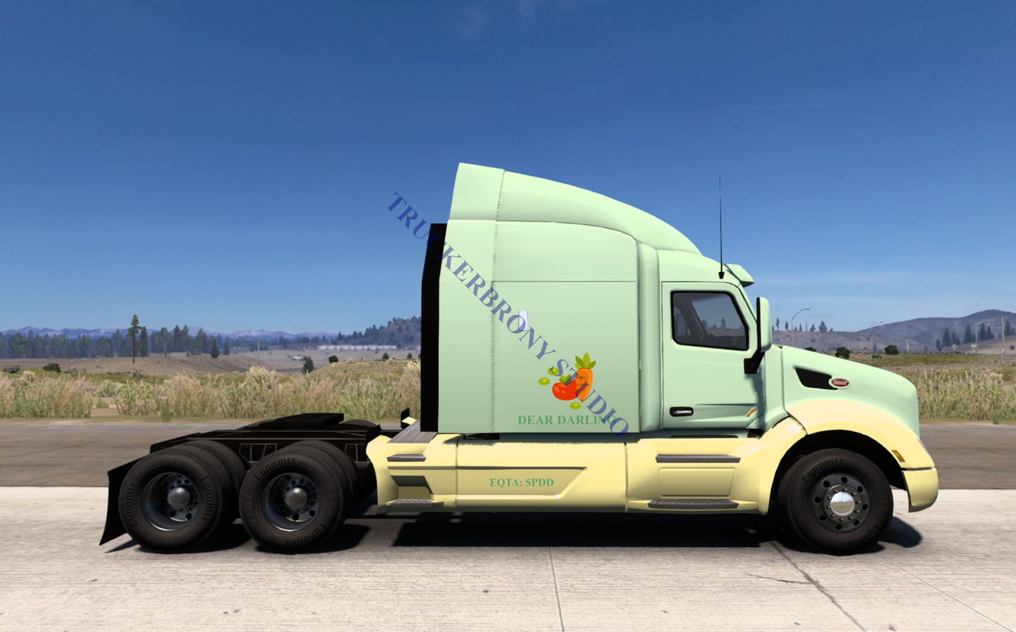 Dear Darling Peterbilt 579 (Digital Image)