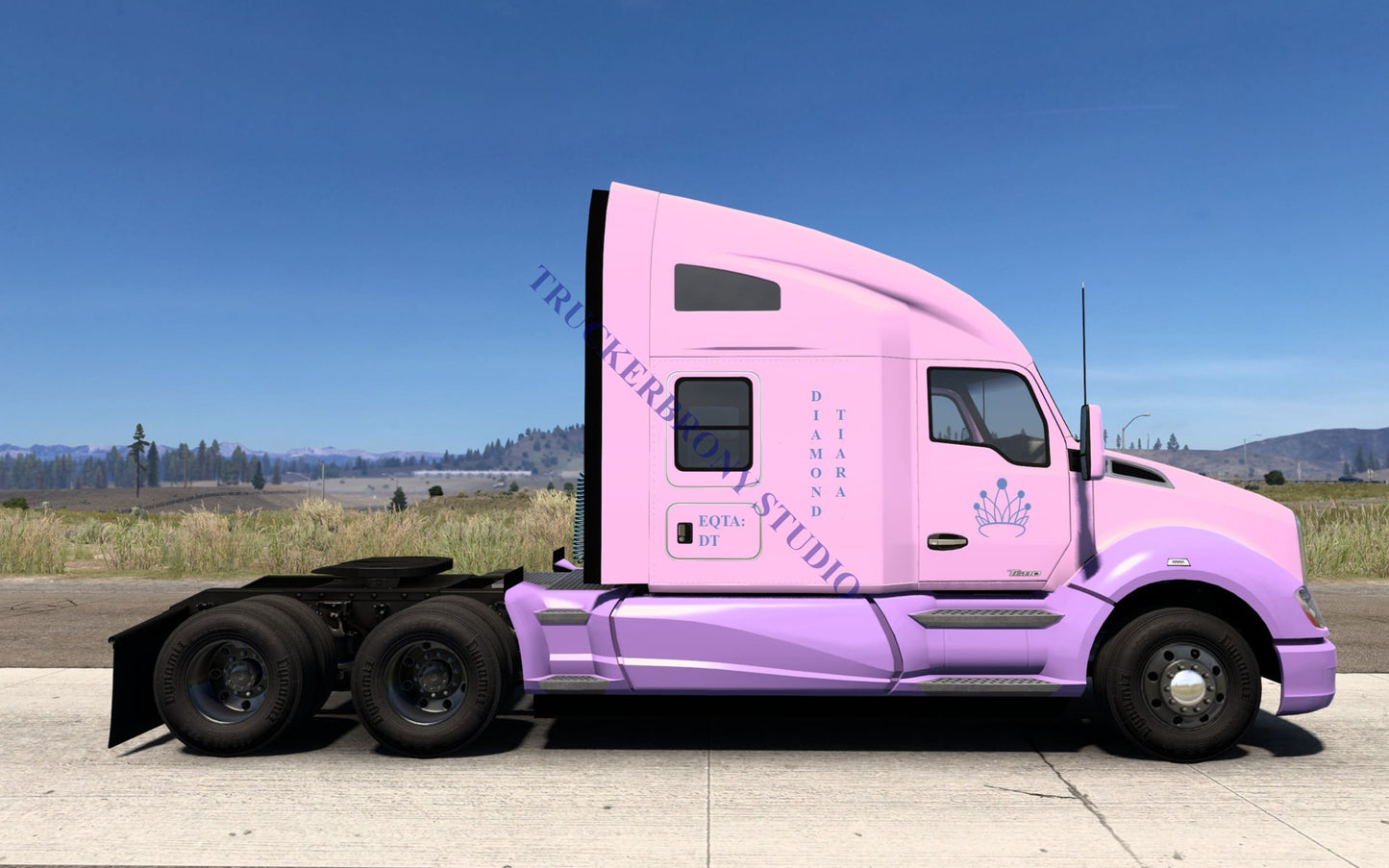 Diamond Tiara Kenworth T680 (Digital Image)