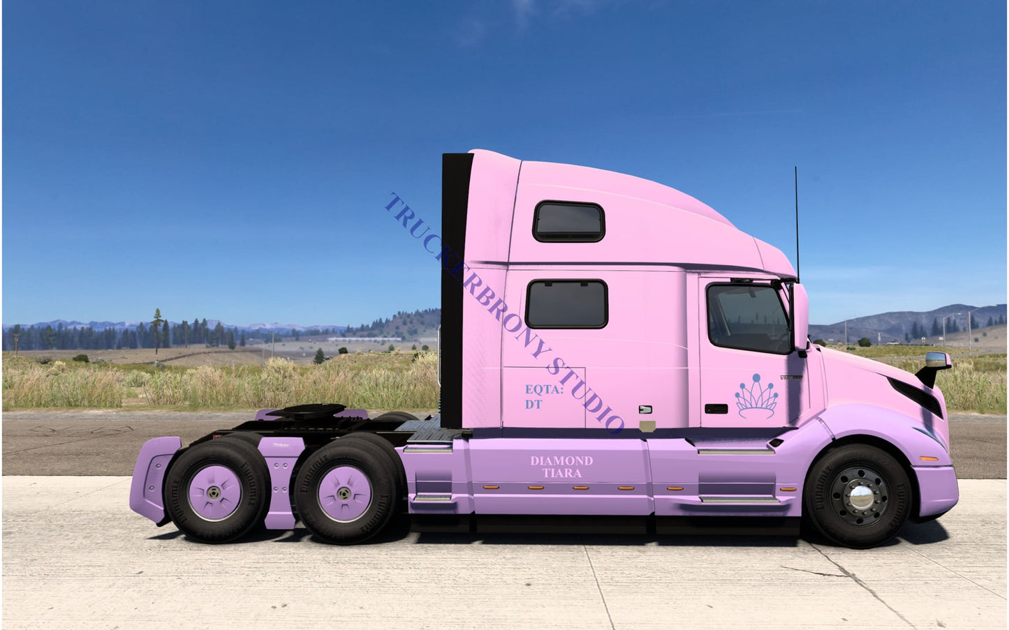 Diamond Tiara Volvo Vnl (Digital Image)