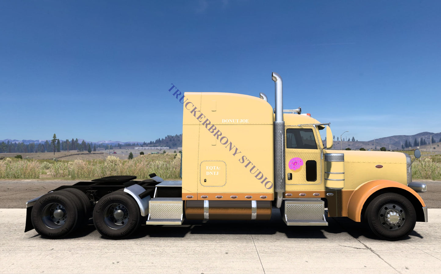 Donut Joe Peterbilt 389 (Digital Image)
