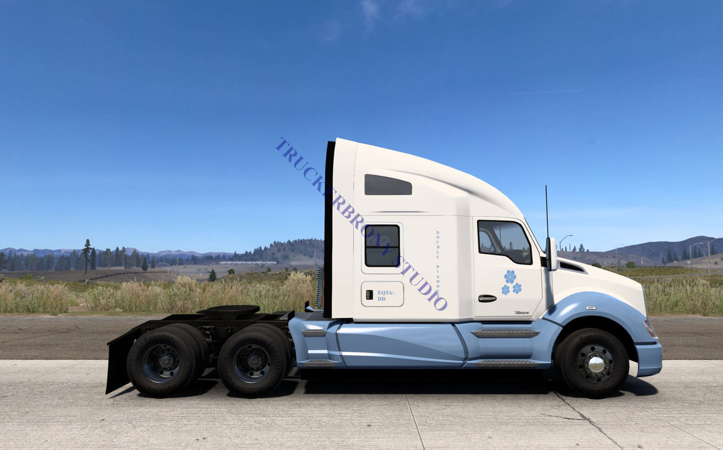 Double Diamond Kenworth T680 (Digital Image) Digital Image